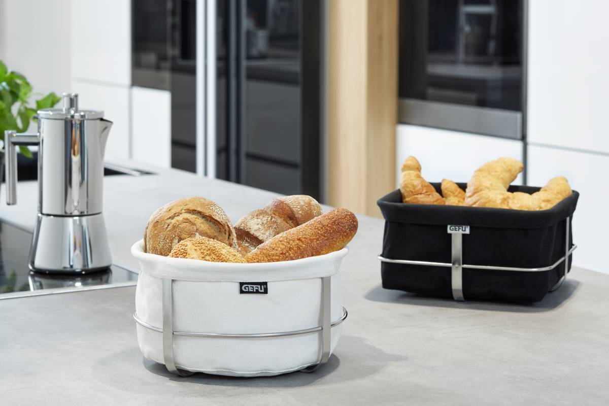 GEFU-33670 Ψωμιέρα τραπεζαρίας τετράγωνη μαύρη BRUCH - GEFU - Image 2